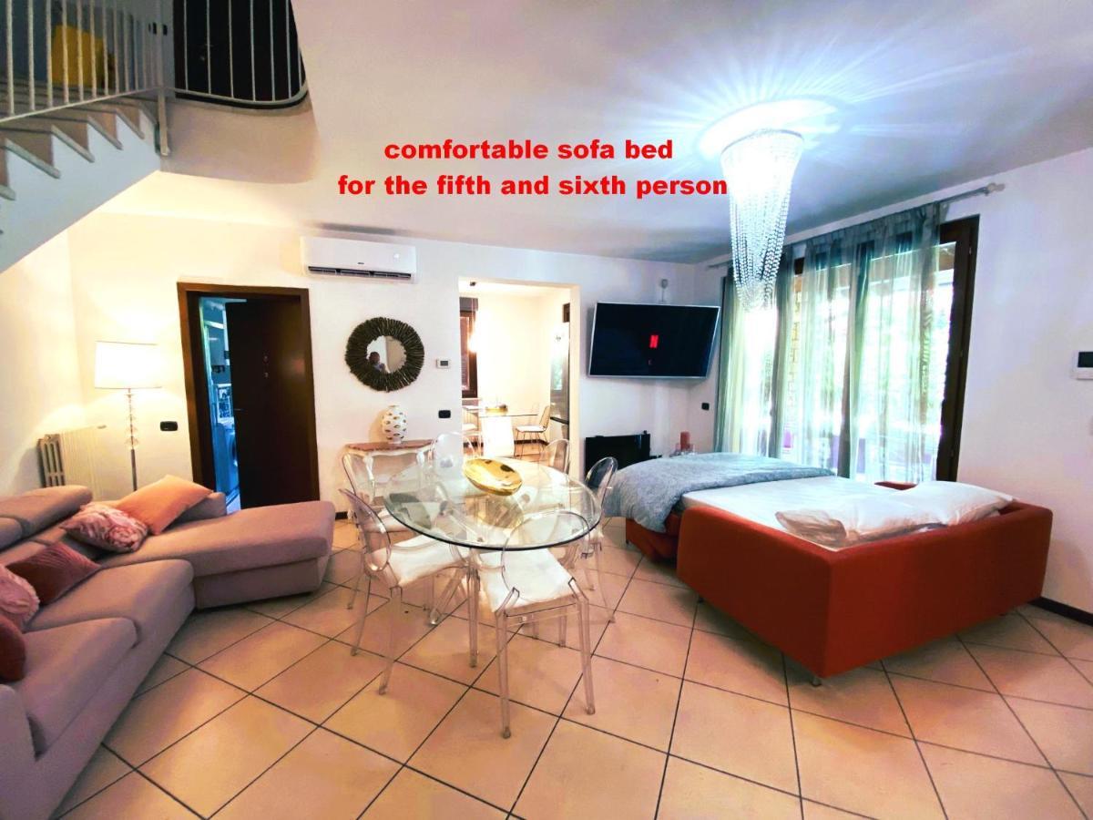 Desenzanoloft Official Partner Marriott Homes & Villas - Luxury Suite With Jacuzzi And Garden Desenzano del Garda Exterior foto